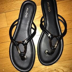 Aldo Shoes - Aldo black sandals Aldo Shoes - Aldo black sandals